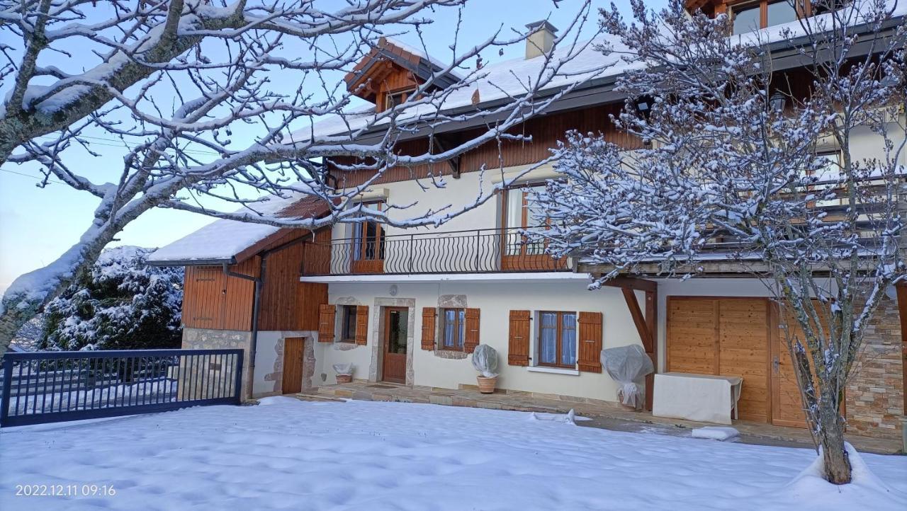 Gite Coeur De Haute-Savoie Viuz-en-Sallaz Exterior foto